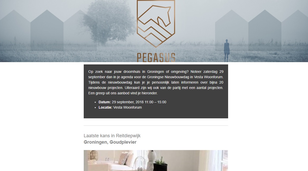 Pegasus Nieuwsbrief september 2018